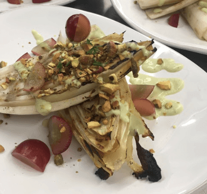 WARM ENDIVE WEDGE SALAD | Skyterra at Home