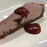 STRAWBERRY HIBISCUS CHEESECAKE
