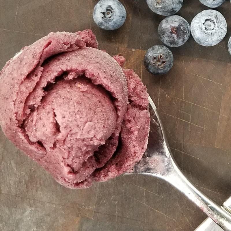BLUEBERRY BANANA NICE CREAM | Skyterra at Home