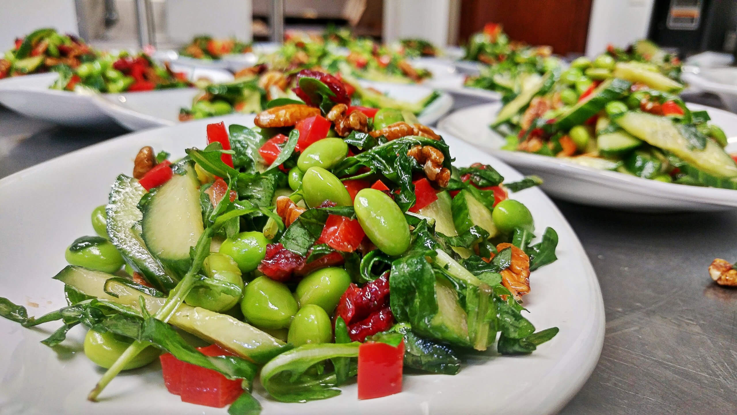 EDAMAME CRUNCH SALAD WITH ORANGE VINAIGRETTE-image