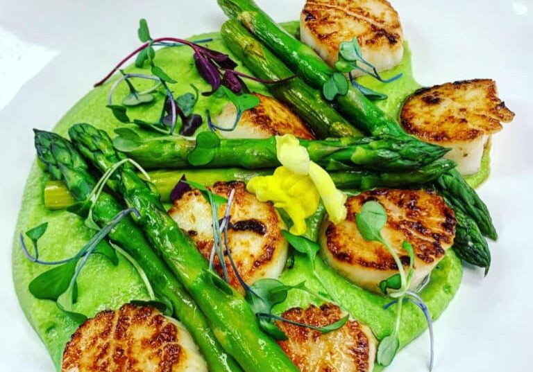 PAN SEARED SCALLOPS