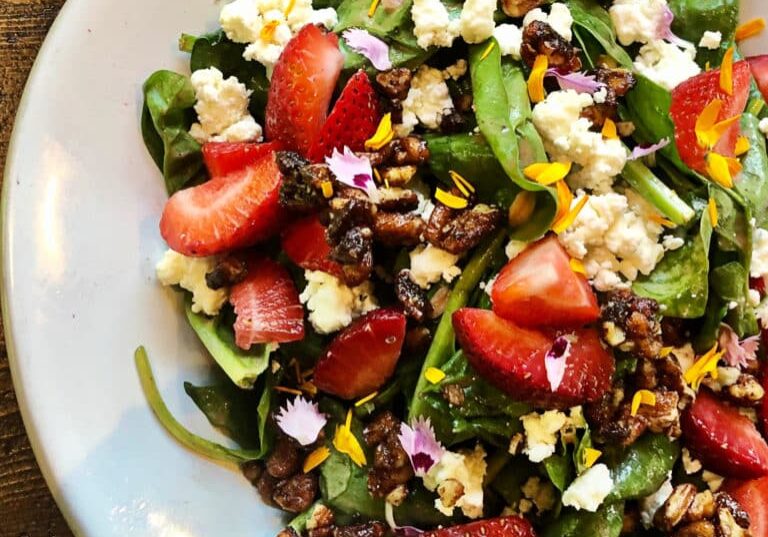 STRAWBERRY FARRO SALAD